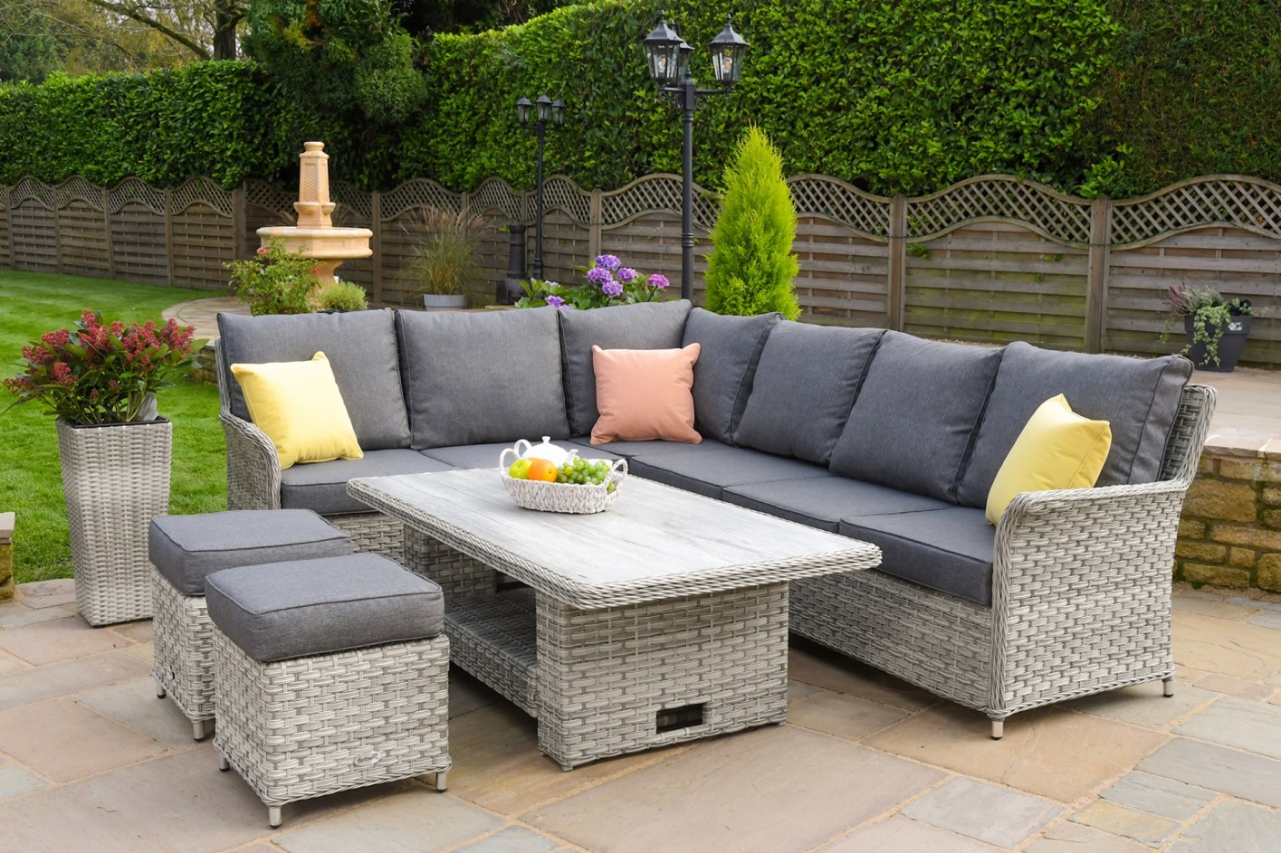 Hartman Hartman Heritage Tuscan Rectangular Adjustable Casual Garden