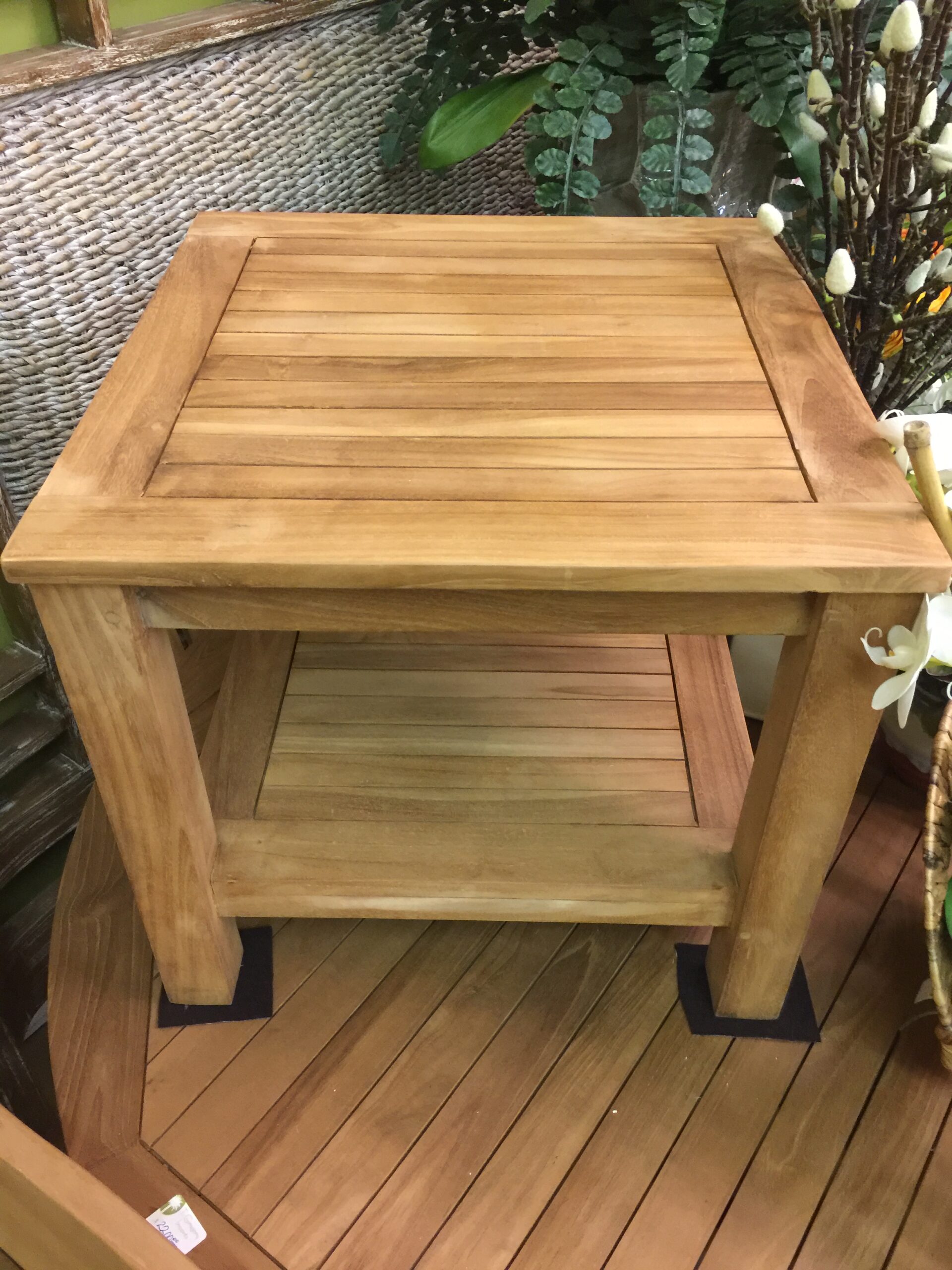 Jetta Teak Side Table T. Gregory Imports