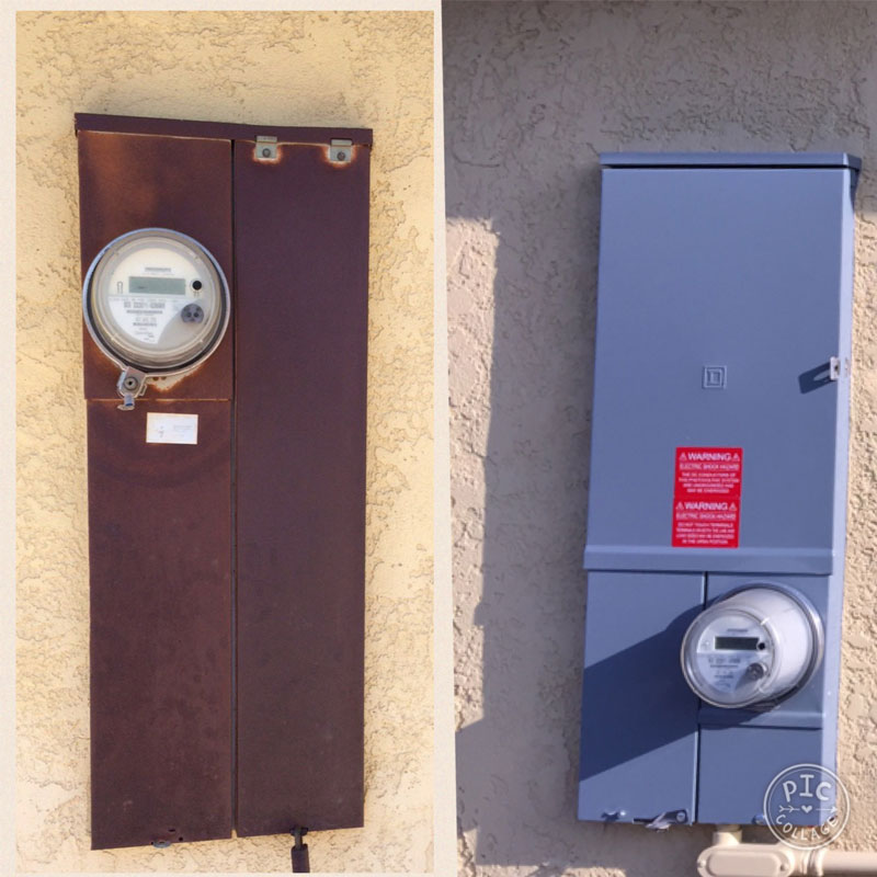 Main Electric Panel Upgrade Project by T & G Roofing and Solar, Upland