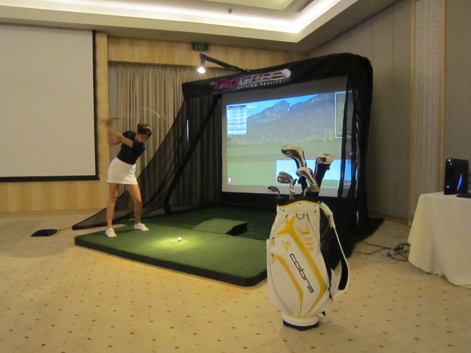 Virtual Reality Golf TGSE Event Rentals