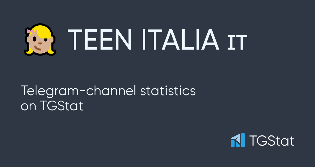 Telegram channel "👧🏼 TEEN ITALIA 🇮🇹" — AAAAAFSy2Wd6aJDtjwbqiw