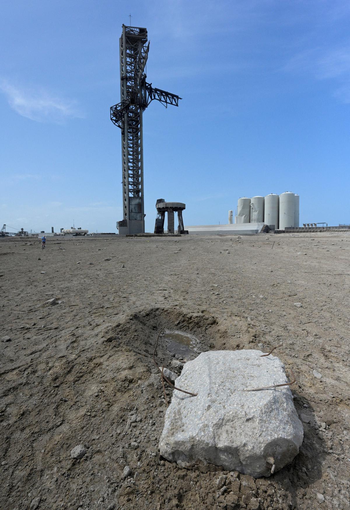 Debris blast from SpaceX rocket launch renews environmental questions