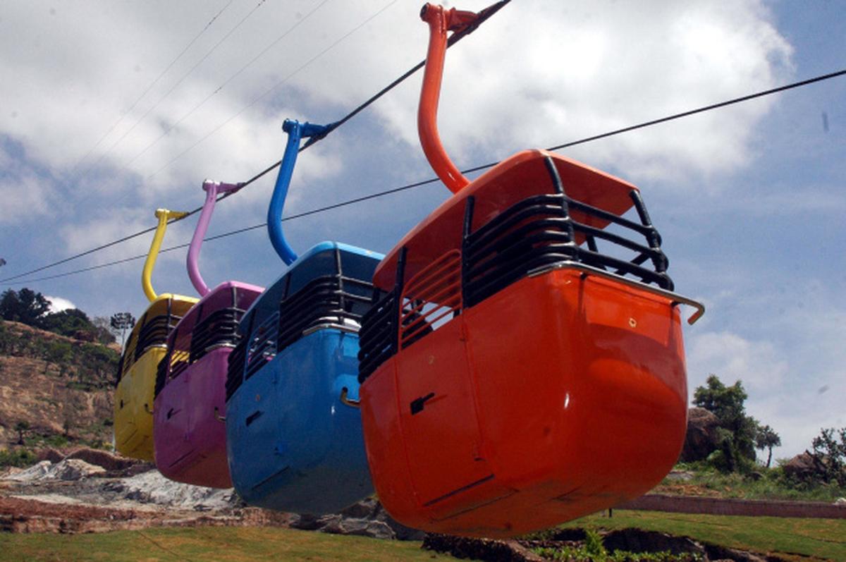 Palani rope car operation resumes The Hindu