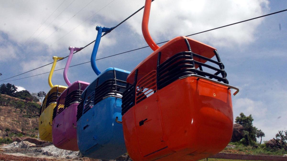 Palani rope car operation resumes The Hindu