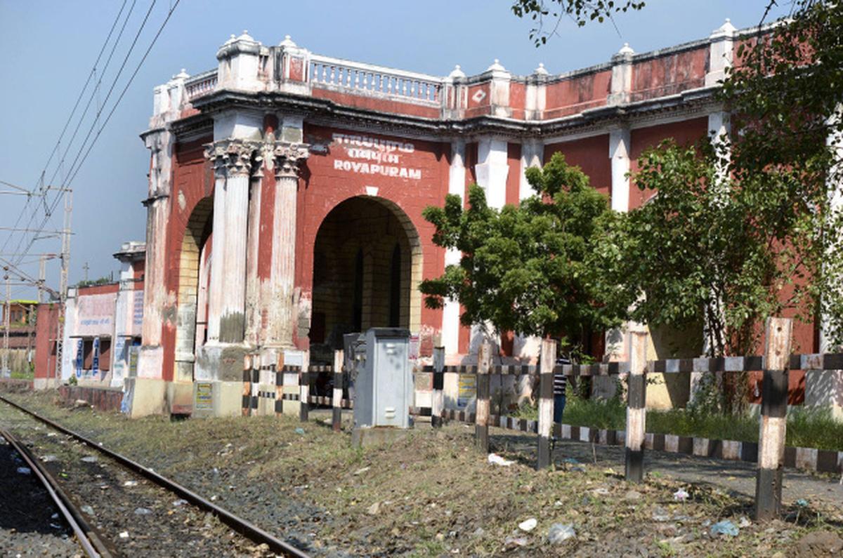Royapuram station may soon be history The Hindu