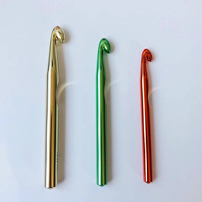 Huge Aluminum Crochet Hook Set,10/12/15mm Large Size Yarn Crochet Hooks