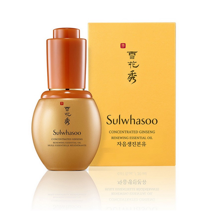 รีวิว Sulwhasoo Concentrated Ginseng Renewing Facial Oil 20ml. Zara