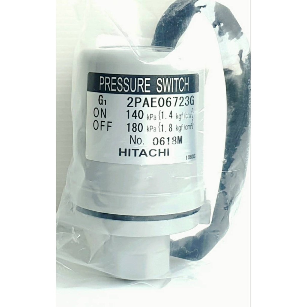 Hitachi อะไหล่ปั๊มน้ำ Pressure switch (สวิทช์แรงดัน) สวิทช์ออโต้ สำหรับปั๊มน้ำ แบบถังกลมและ
