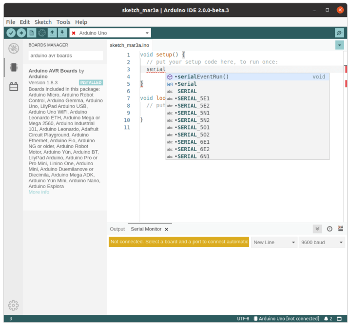 เปิดตัว Arduino IDE 2.0 การดีบักเกอร์และอินเทอร์เฟซผู้ใช้ที่ปรับปรุงใหม่