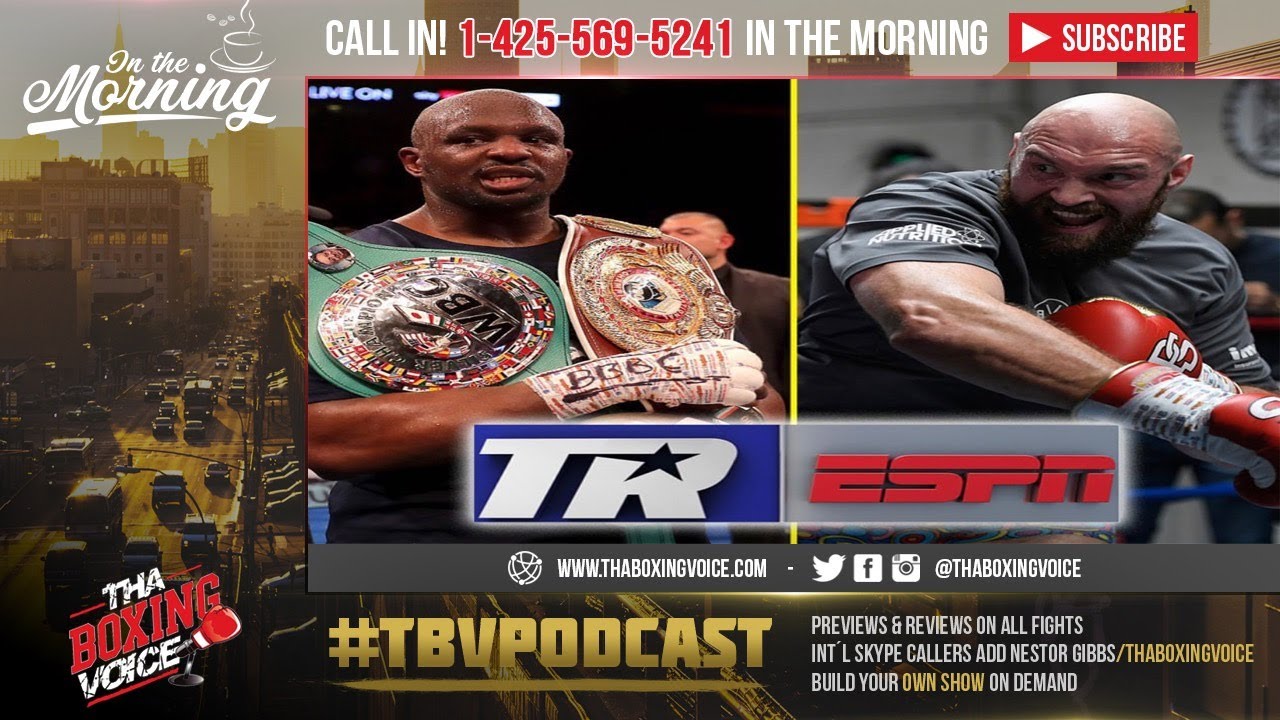 ☎️Tyson Fury vs Dillian Whyte🔥Both Fighters Agree to Accept Fight😱 Tha Boxing Voice