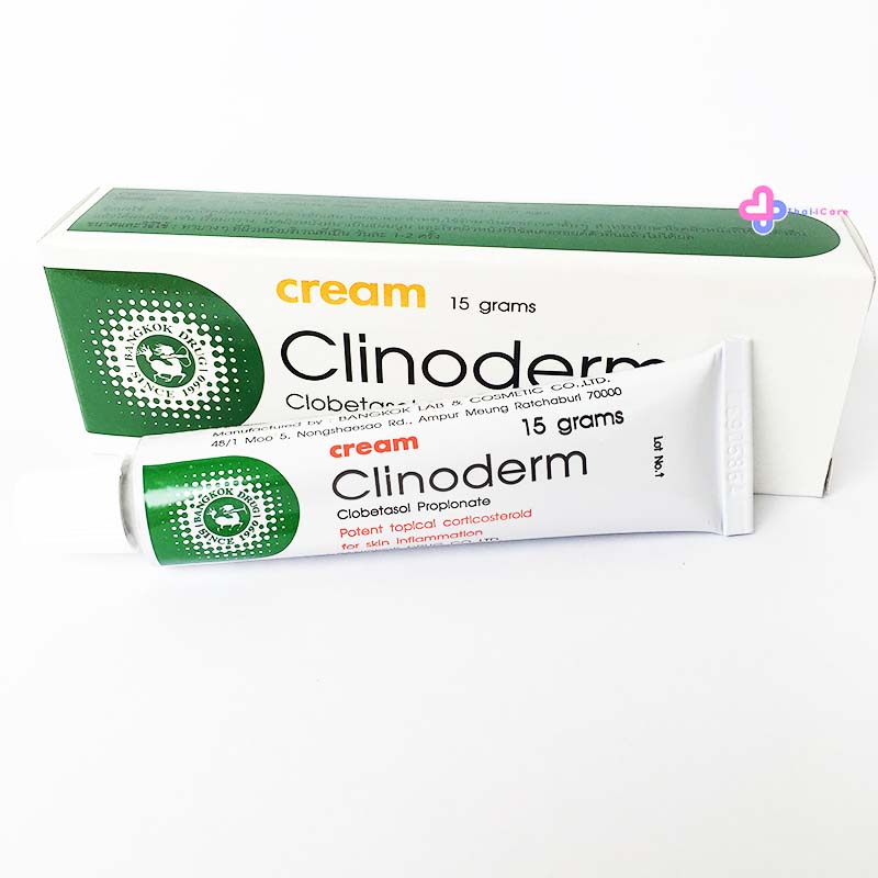 CLINODERM CLOBETASOL PROPIONATE CREAM Thaiicare