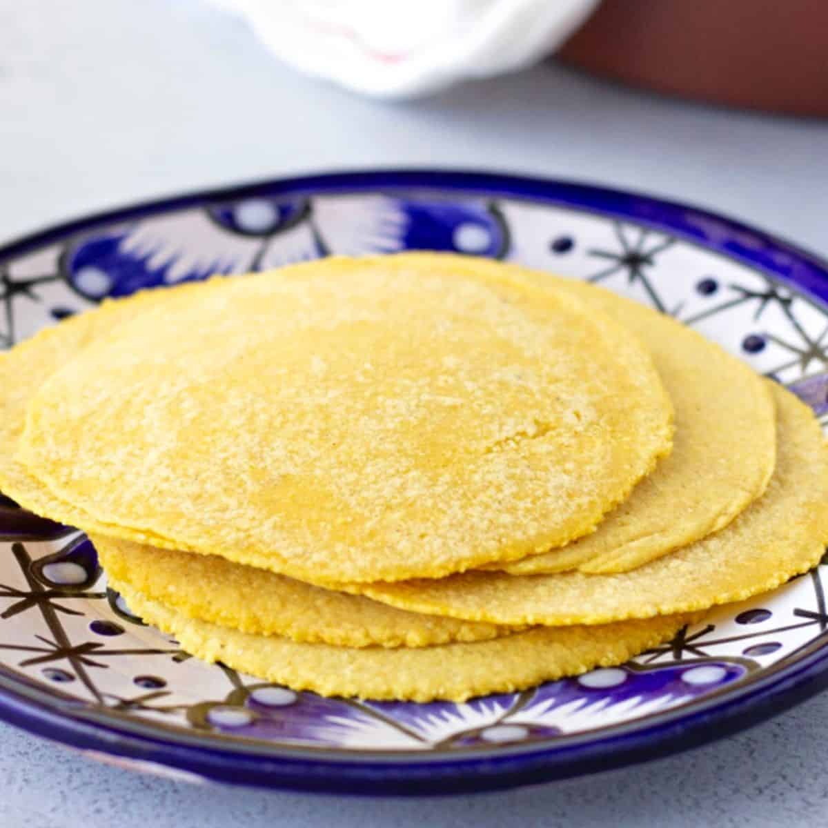 Easy Yellow Corn Tortillas + Video Thai Caliente Mexican Recipes