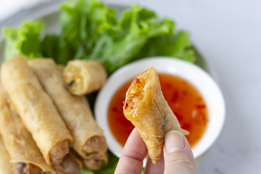 Thai Fried Spring Rolls Thai Caliente Appetizer Recipes