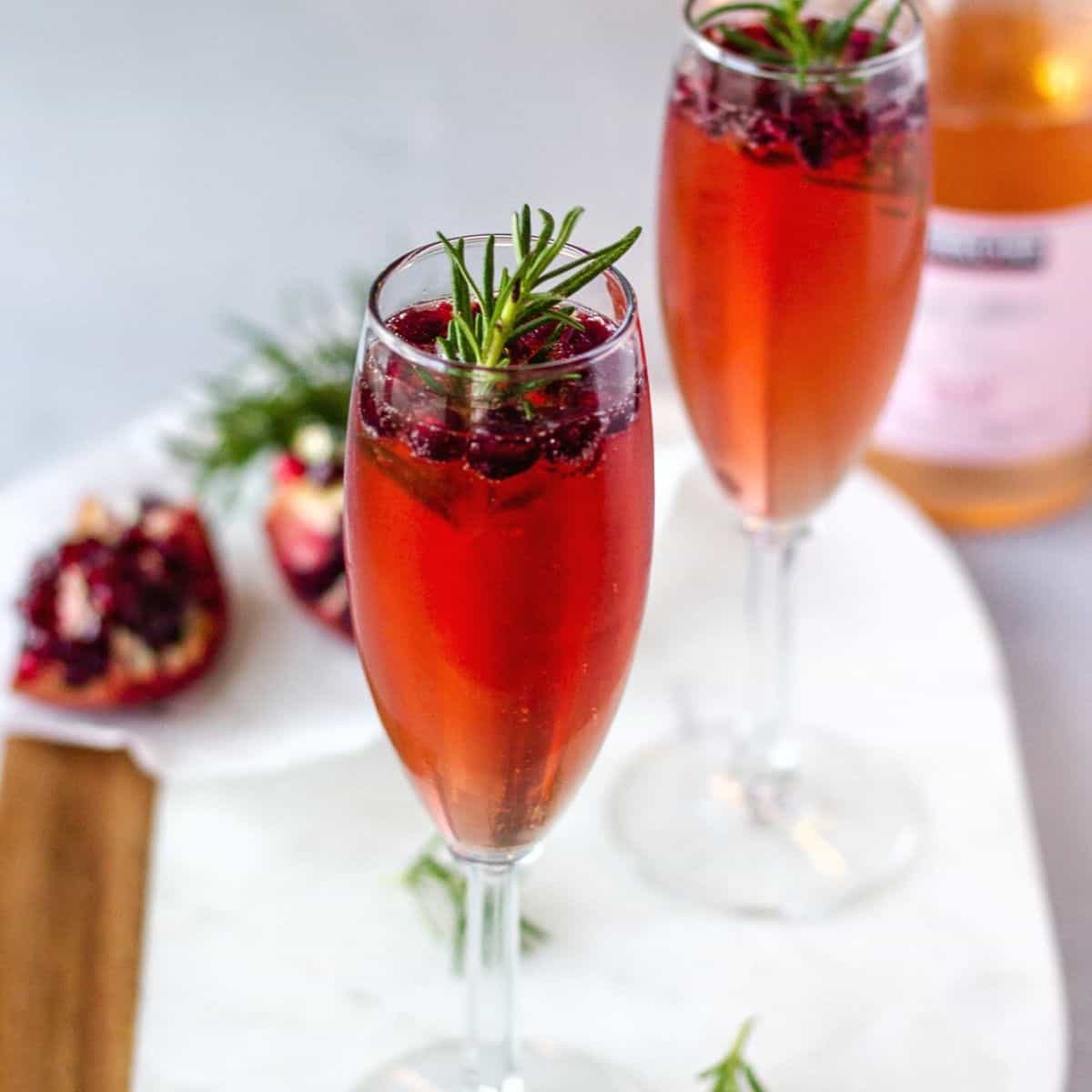 Pomegranate Prosecco Rosé Thai Caliente Cocktail Recipes