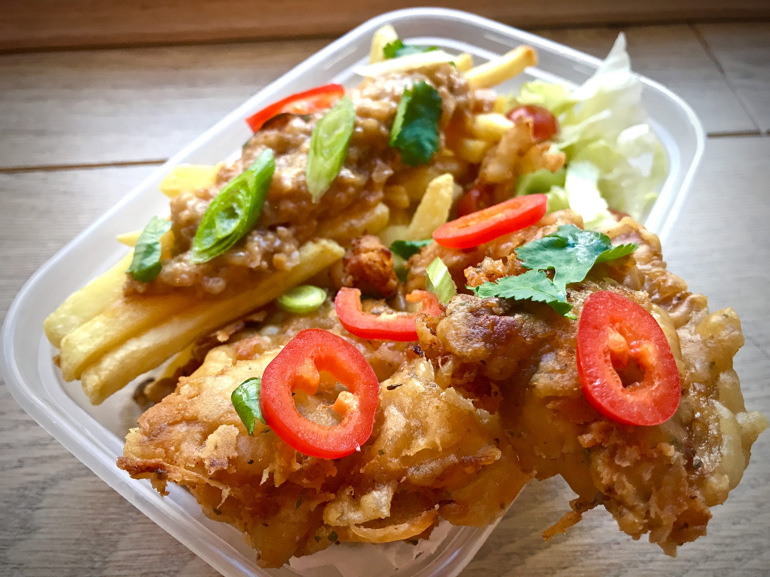 Thai Food Made Easy TEMPURA CHICKEN WITH SATAY SAUCE