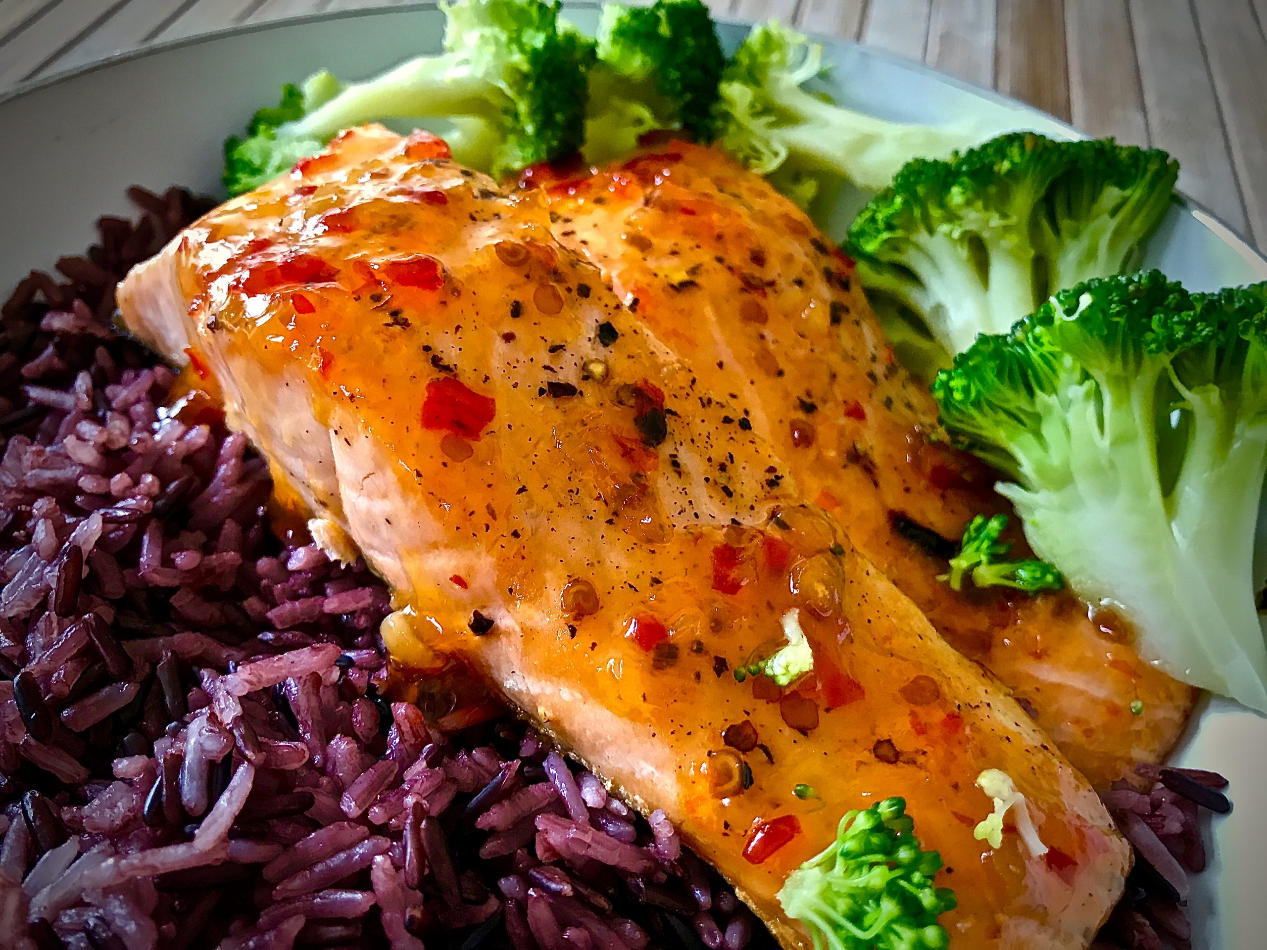 Thai Food Made Easy SALMON IN SWEET CHILLI SAUCE