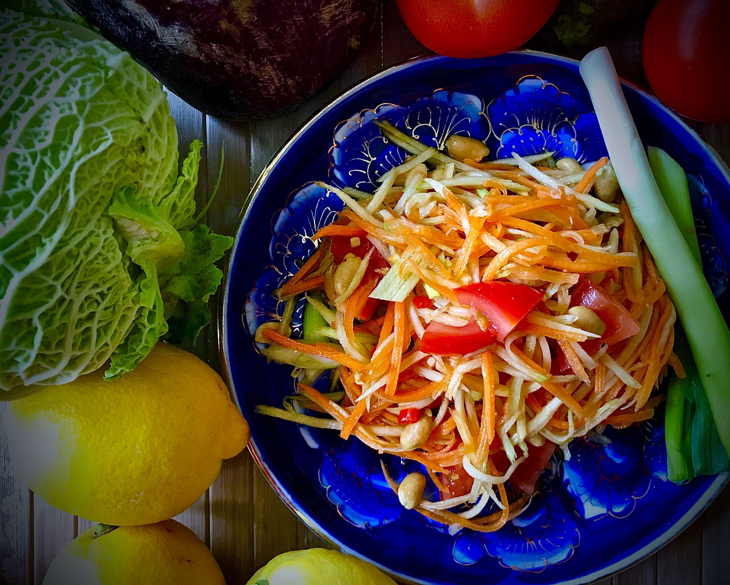 Thai Food Made Easy VEGAN SOM TUM