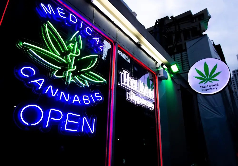 A topnotch dispensary in the heart of Bangkok Thai Hybrid Cannabis
