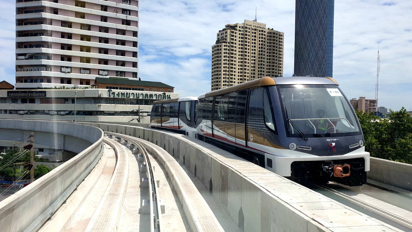Bangkok's BTS Gold Line likely ready for service October 2020 (4