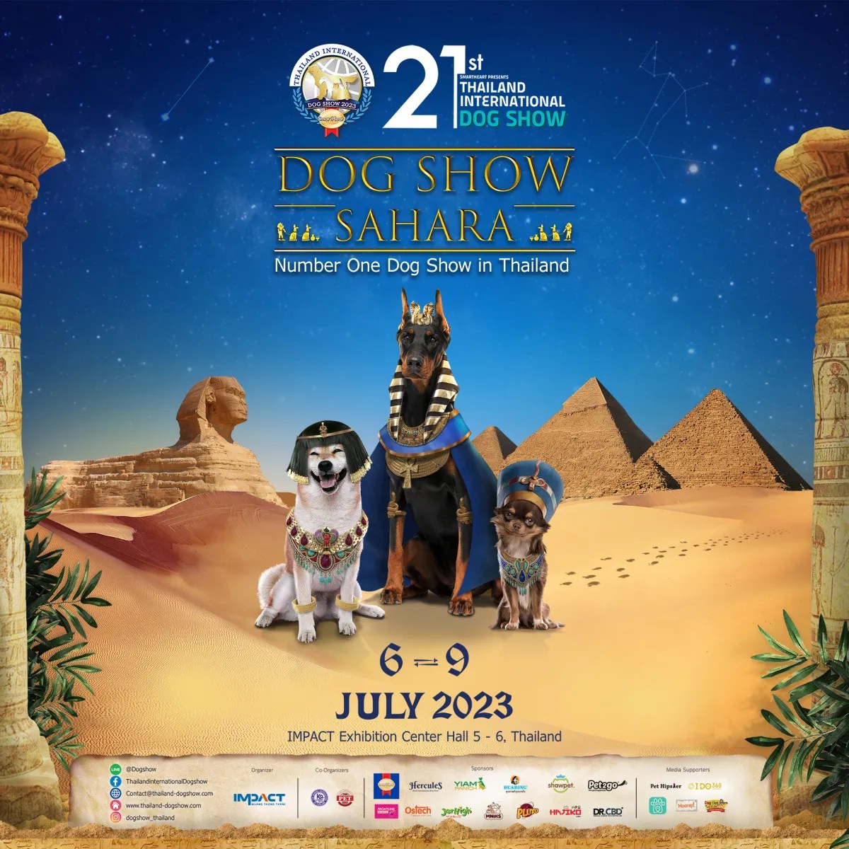 Travel Calendar The 21st Thailand International Dog Show (69 July