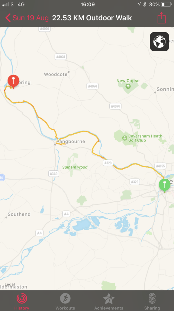 Stage 8 Reading to Goring Thames Path Walk