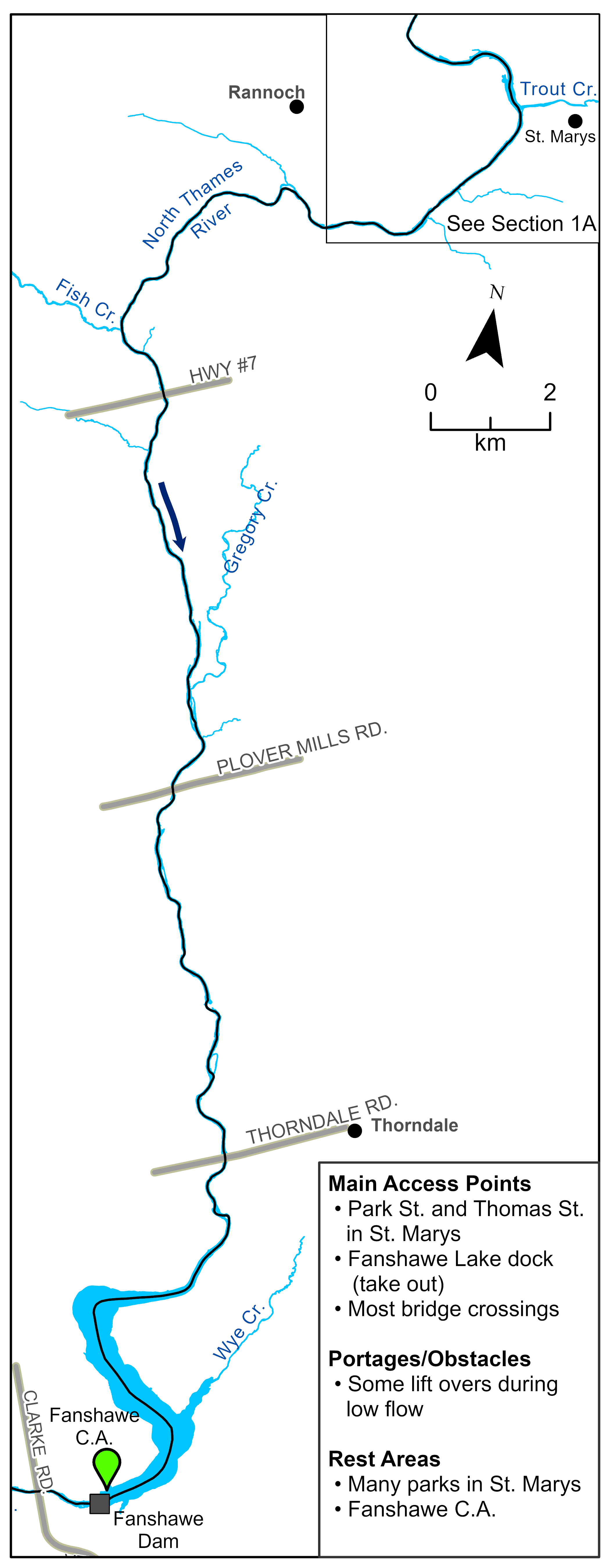 North Thames River Canoe Route Upper Thames River Conservation Authority
