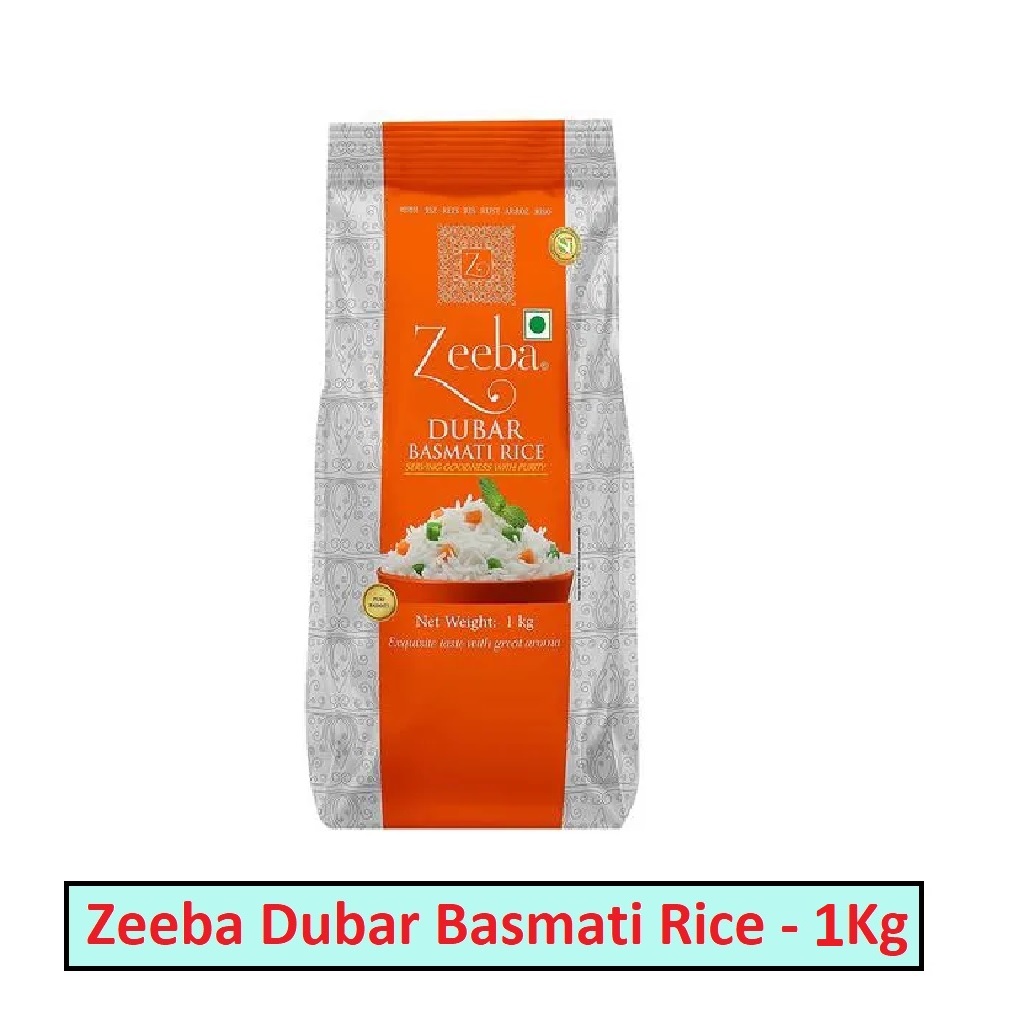 Zeeba Dubar Basmati Rice, Delicious Taste Rice (1Kg & 5Kg)