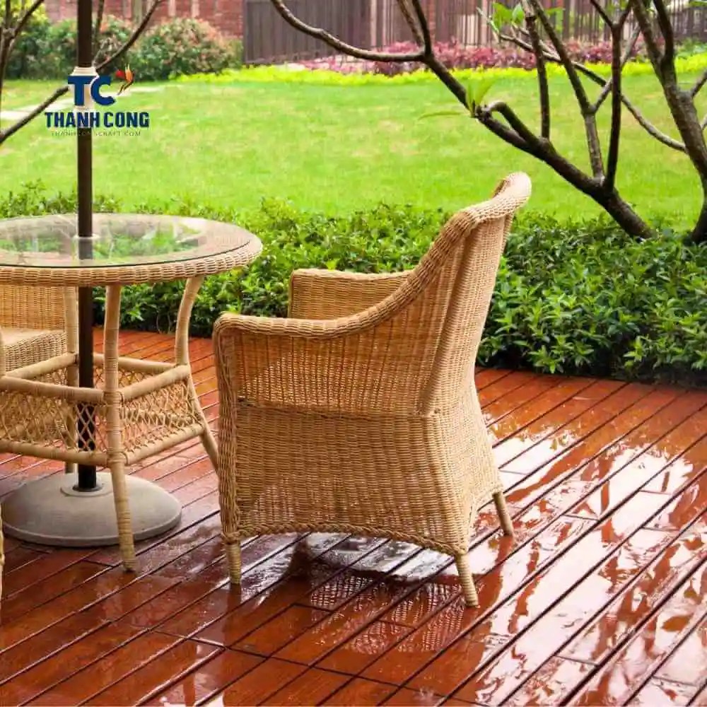 Can You Leave Rattan Furniture outside in The Rain?