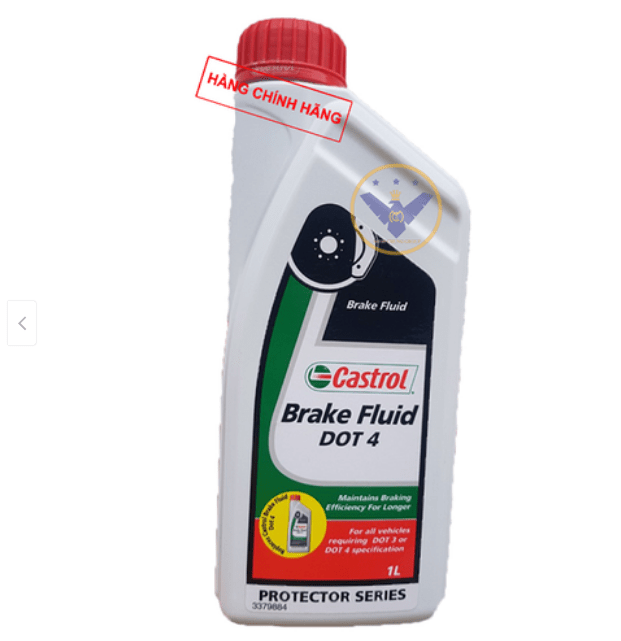 Castrol brake fluid, highclass car brake fluid, 4 cans 1L DPDOT4 2024