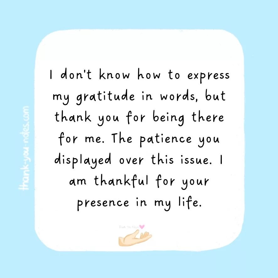 15+ Exclusive ‘Thank You For Your Patience’ Notes The Thank You Notes