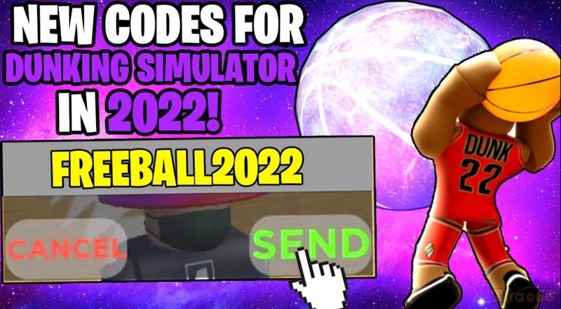 Code Dunking Simulator Roblox hôm nay tháng 7/2022 Nhập Giftcode nhận thưởng Midwestgraphicsa2