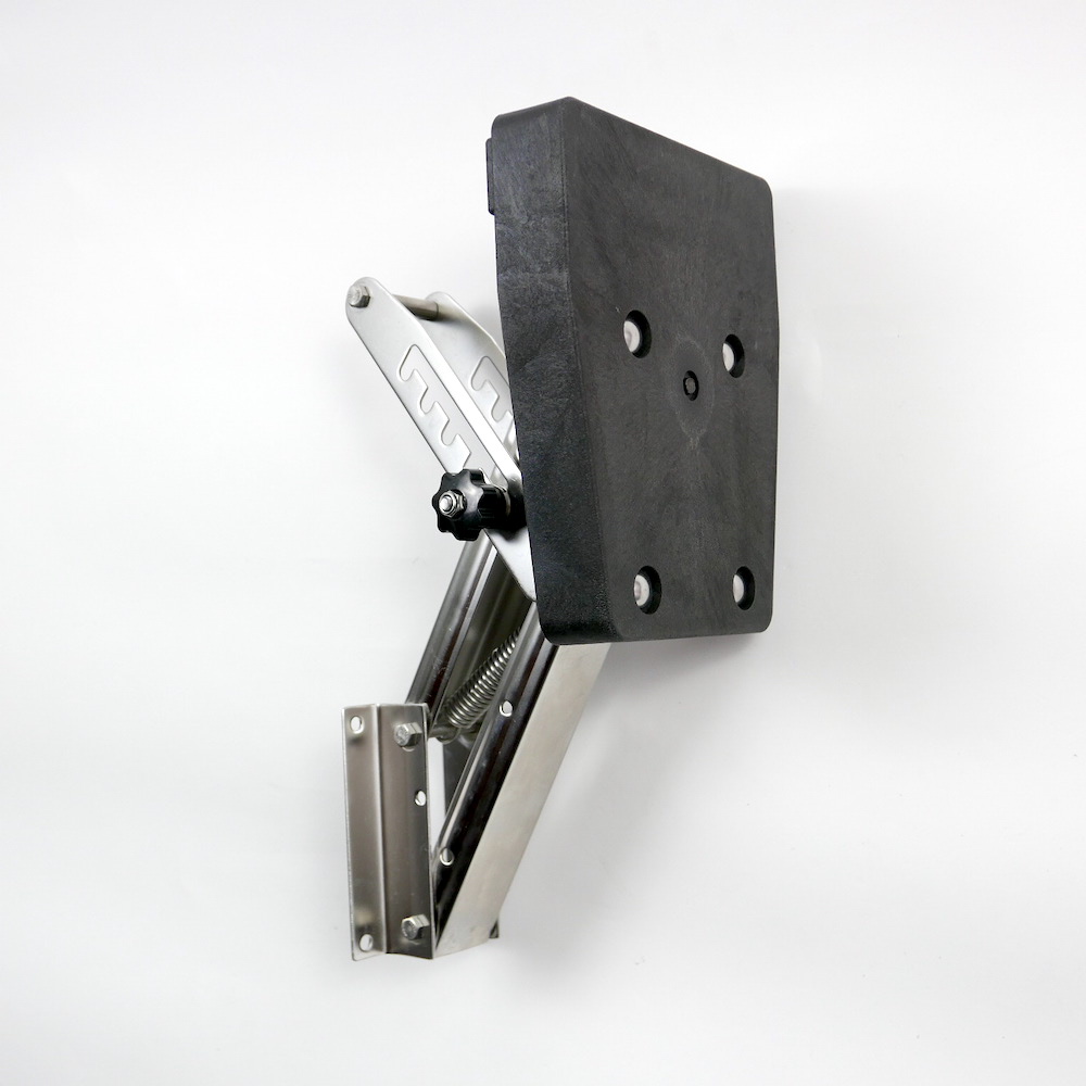 Stainless Steel Auxiliary Outboard Motor Bracket Max 20hp/30kg