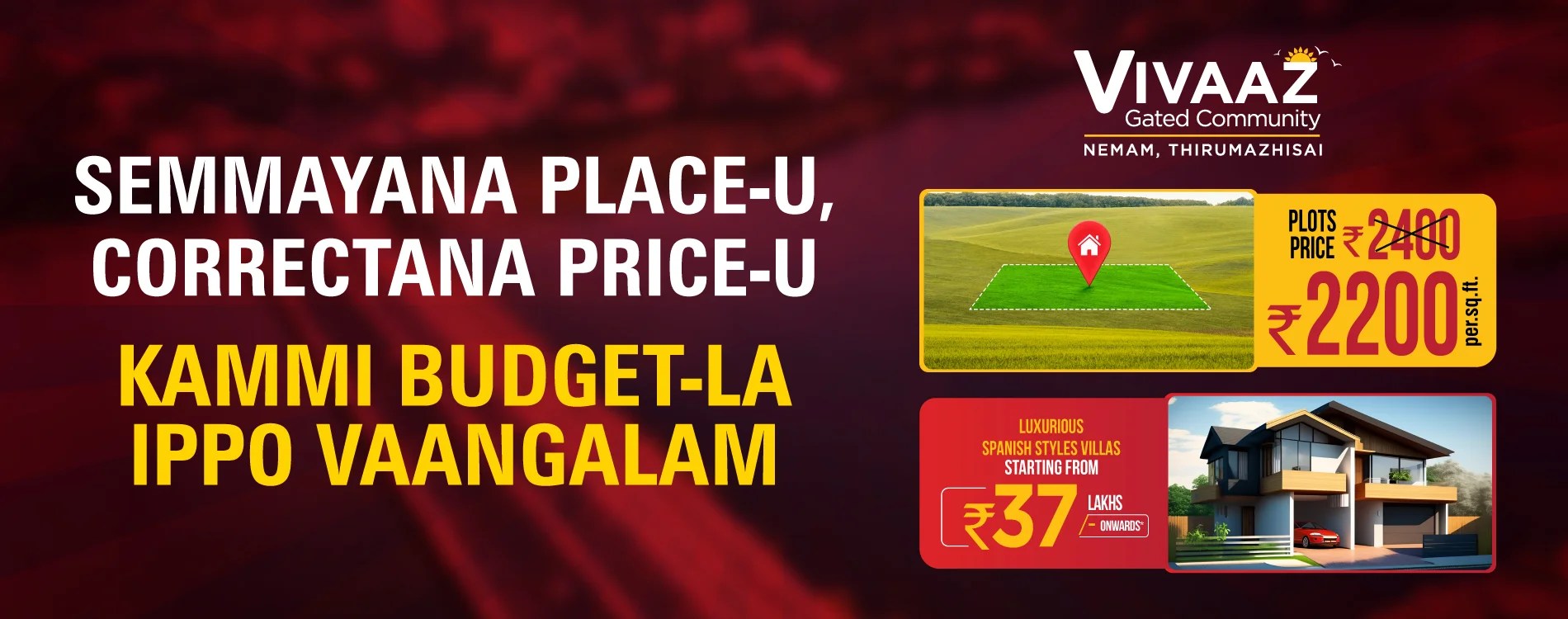 Real Estate Property Developer Poonamallee Chennai Tharun Vikash