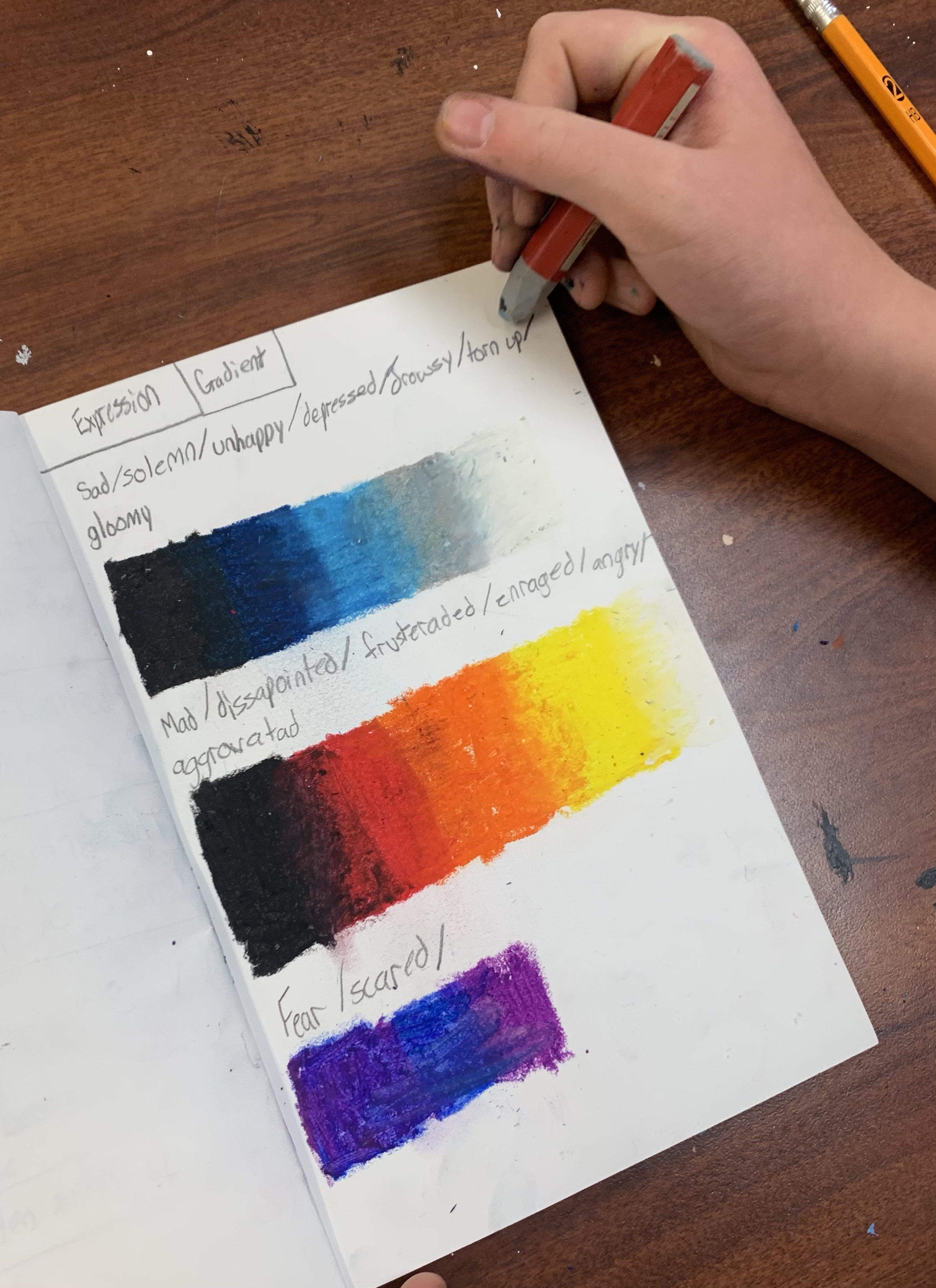 Oil Pastel Candle Art Lesson THAT ART TEACHER