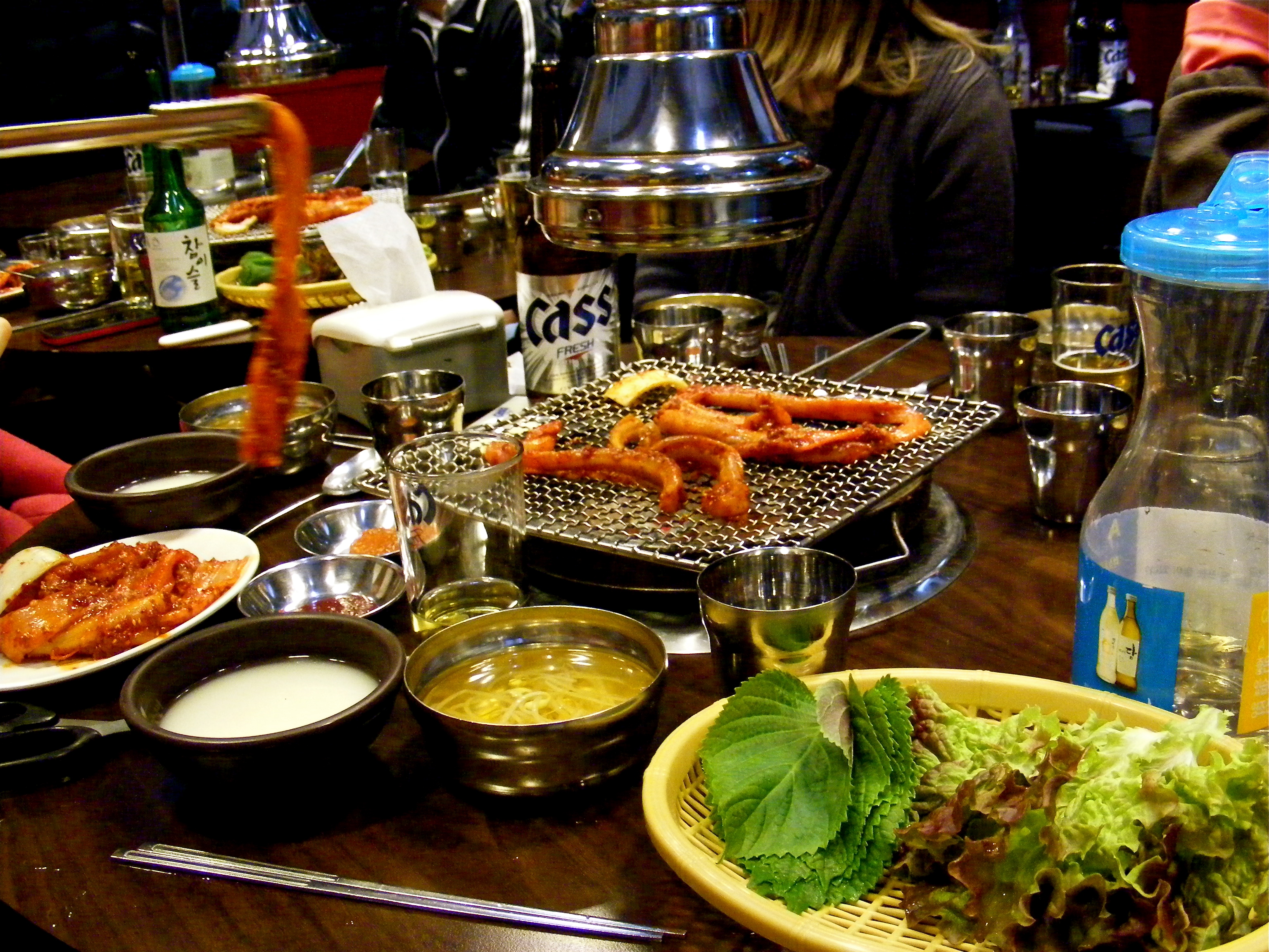 Eel on the Grill A traditional Korean dish