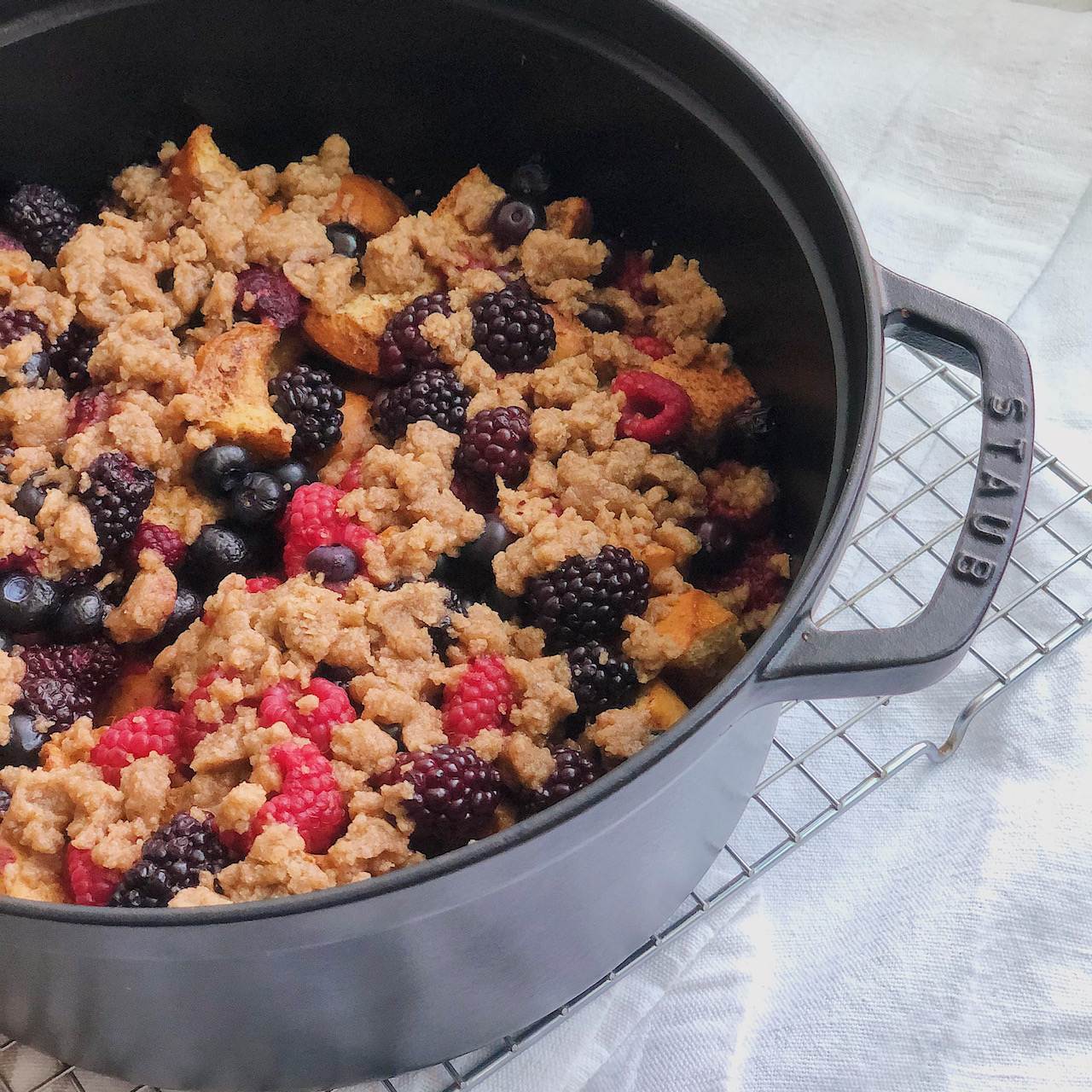 Triple Berry French Toast Bake That Bread Lady