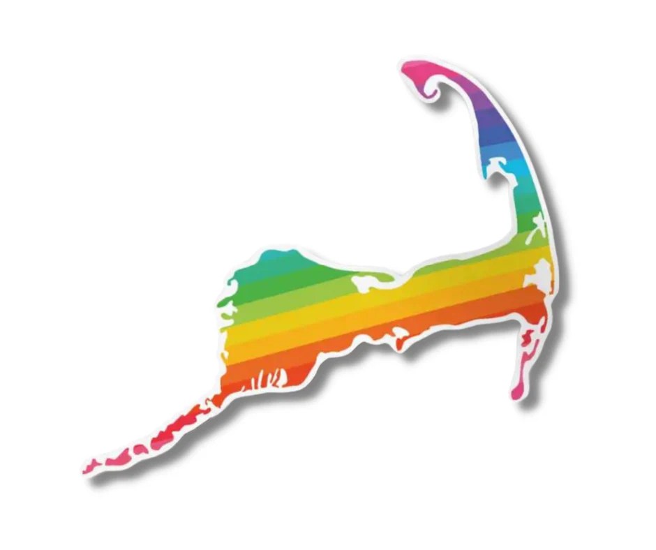 Cape Cod Pride Sticker Thatcher Ellery