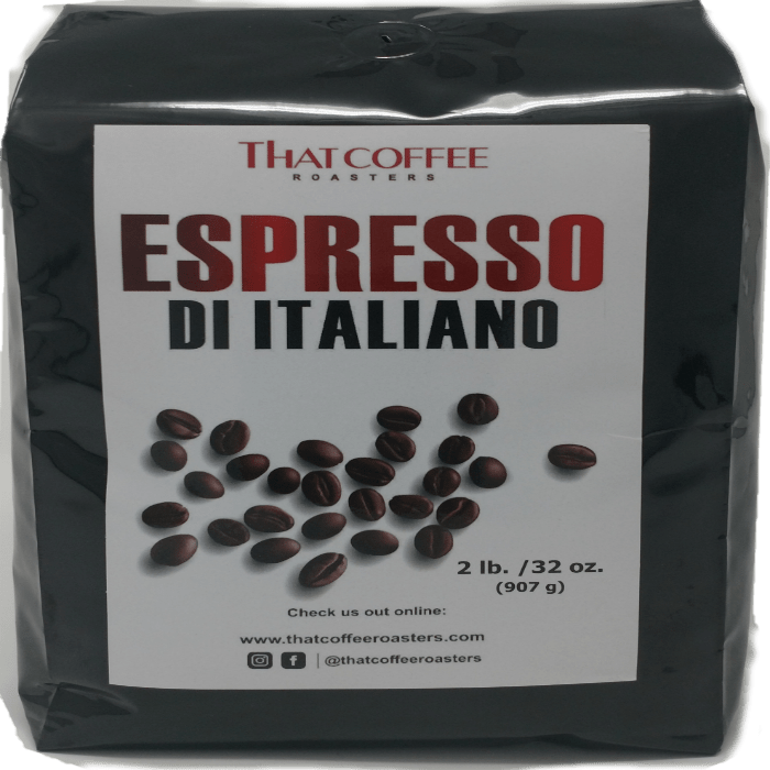Espresso Di Italiano That Coffee Roasters