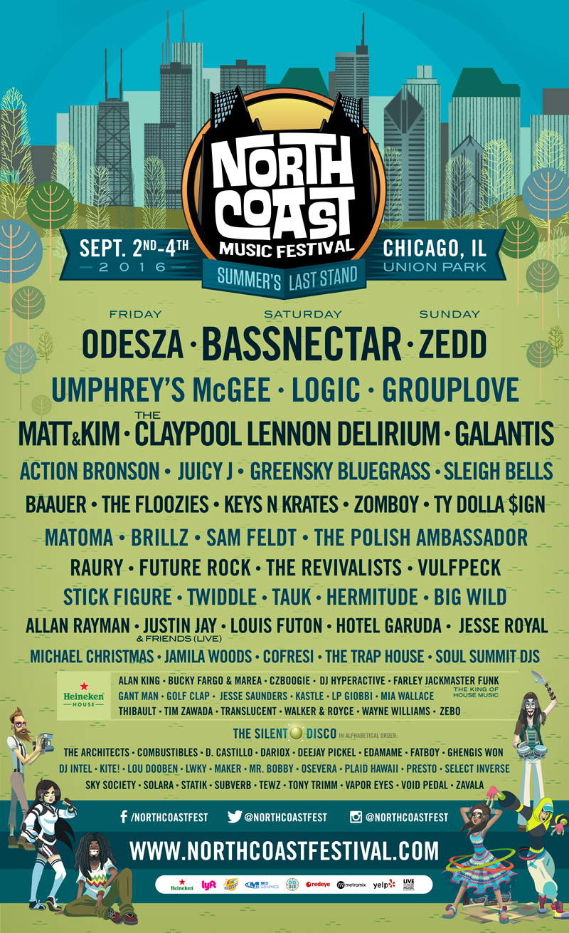 North Coast Music Festival Announces Full Lineup and It's Stacked