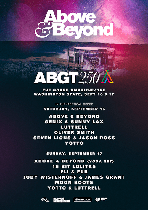Celebrate Above & Beyond Announcing their ABGT250 with our Playlist