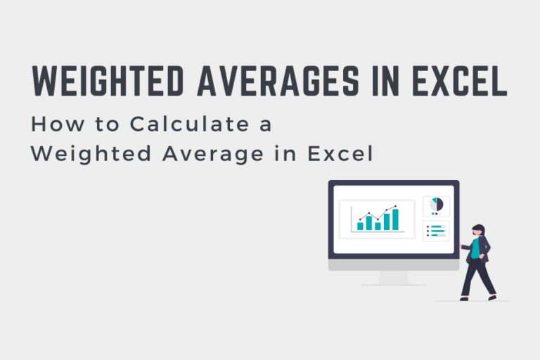 How to Calculate a Weighted Average in Excel That Excel Site