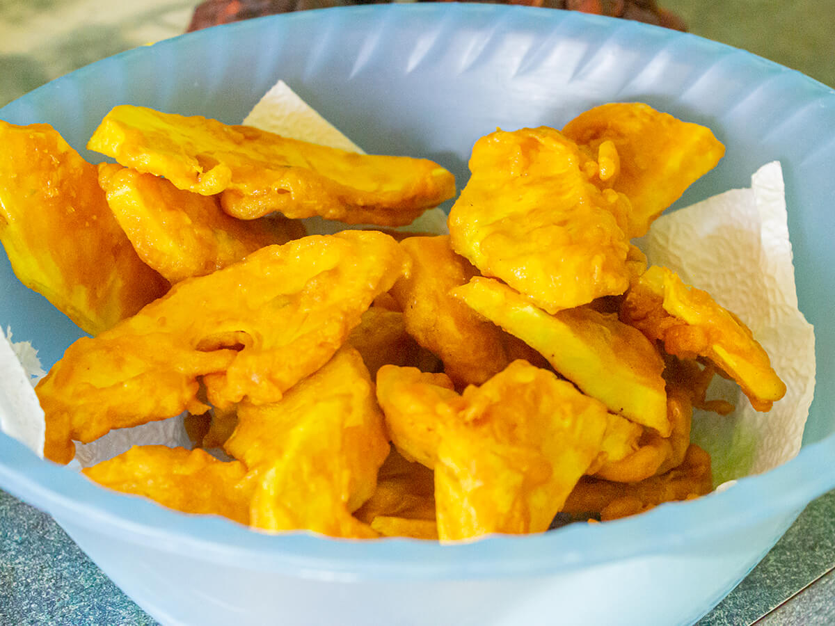Uto Fry Breadfruit Fritters in Simple Fiji Style Batter That Fiji Taste
