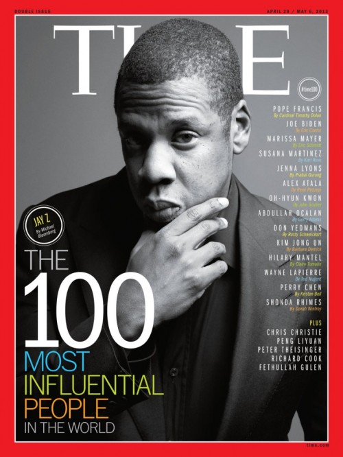 JayZ Covers Time Magazine's "100 Most Influential People in the World