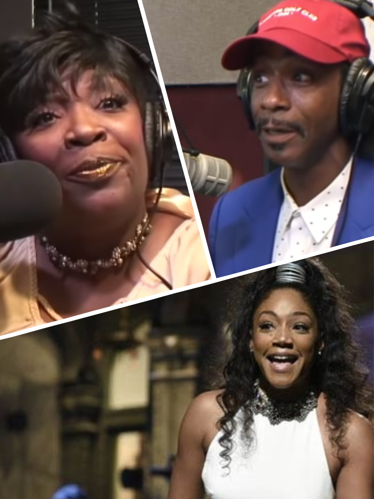 Katt Williams Roasts Tiffany Haddish & Wanda Smith (On Her Own Show(022)