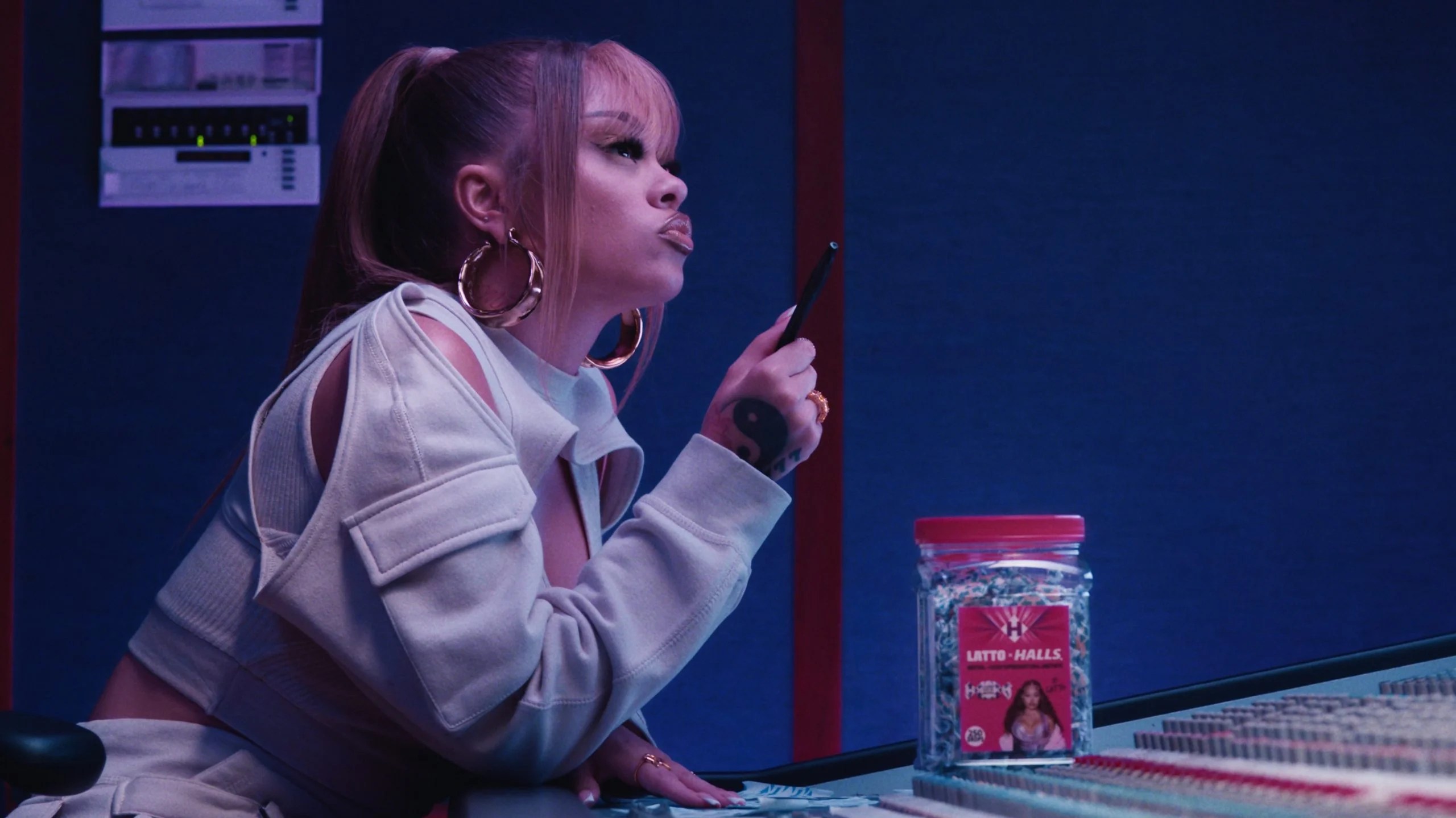 Watch HALLS Drops Official Ad for Special 'Latto Edition' Cough Drops