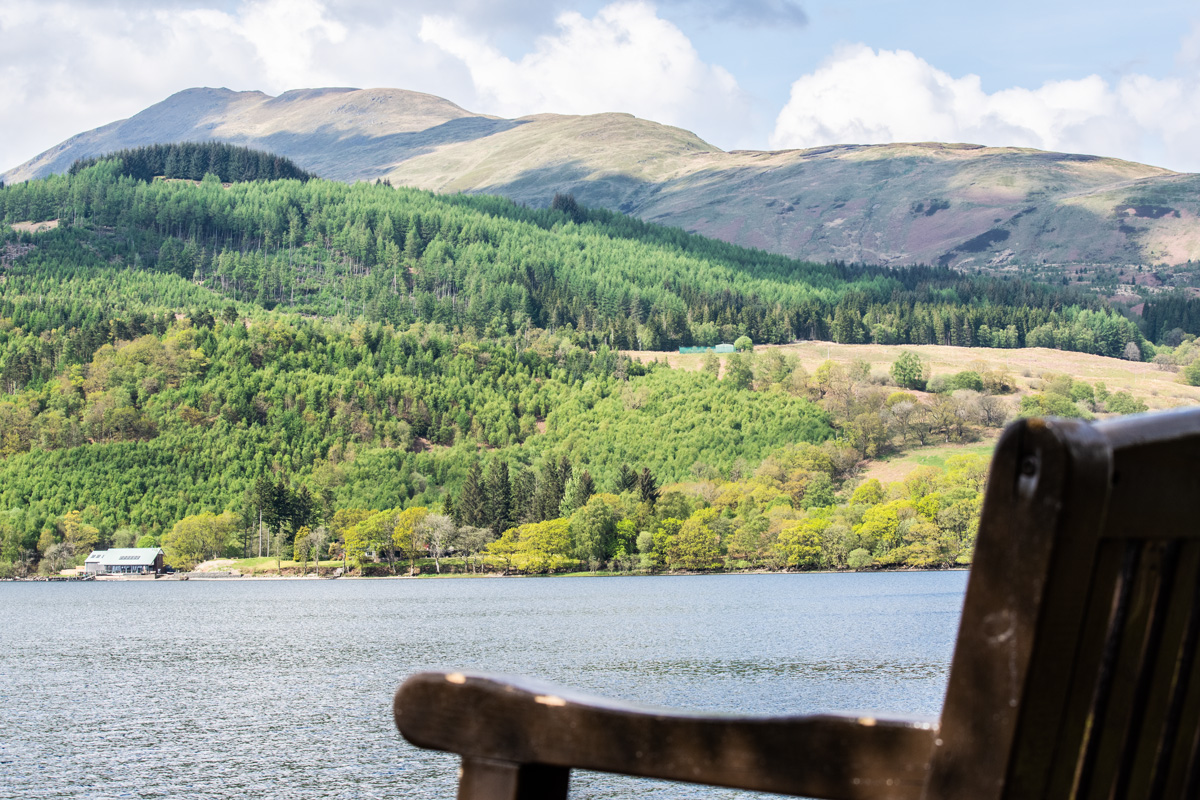 Loch Venachar Bench ThatGuyBry The Live Your Life Blog