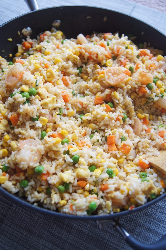 OnePot Shrimp Fried Rice That Hangry Gurl