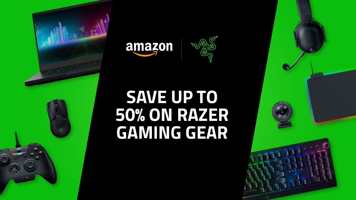 Razer Slashes 50+ Off Their Best Products For Amazon Prime Day