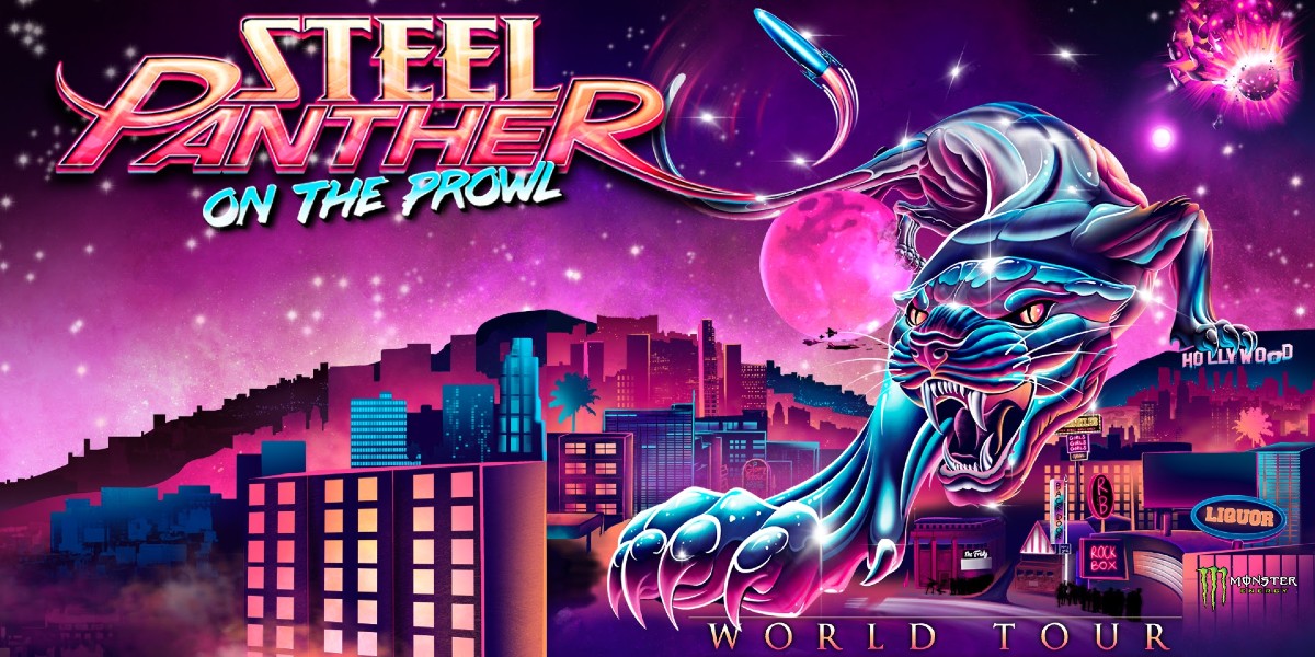 Steel Panther Announce On The Prowl World Tour With New Single '1987'