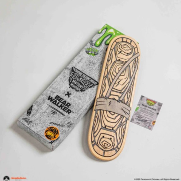 Bear Walker (Skateboard Designer) Teams Up With TMNT Mutant Mayhem
